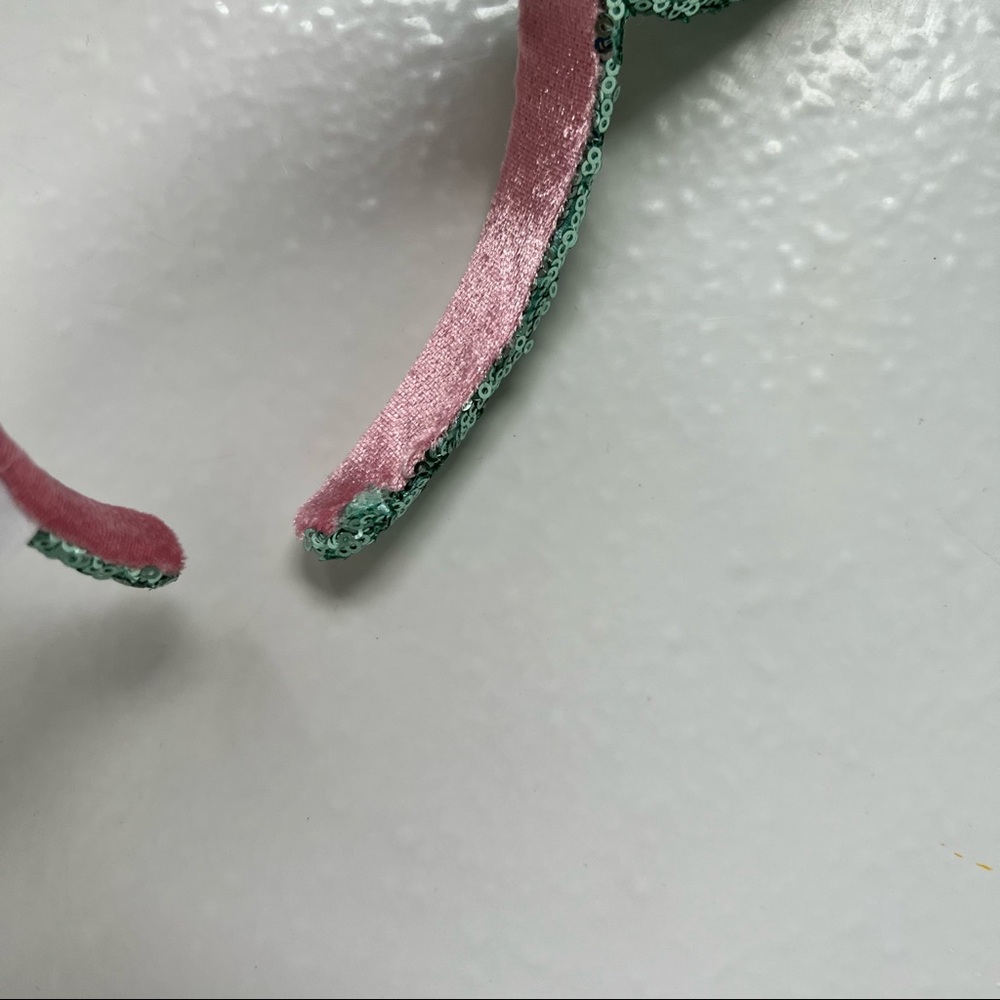 Disney Parks Pink and Green Sugar Rush Minnie Ears Headband - Picture 3 of 3